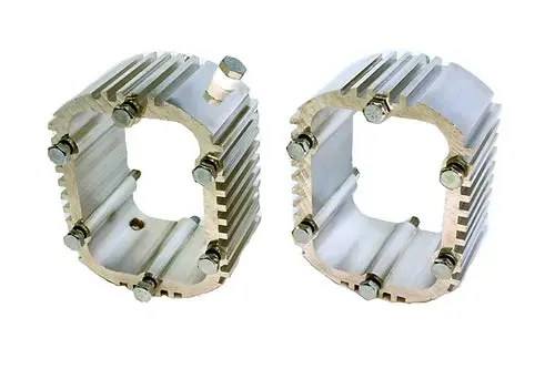 Fast Coolers | 6 Bolt Pto Cover Transmission Cooler - Pair 1