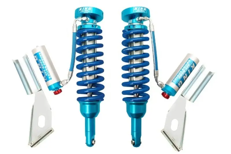 King Shocks | 2005-2010 Toyota Hilux Front 2.5 Remote Reservoir Coilover With Adjuster - Pair 1