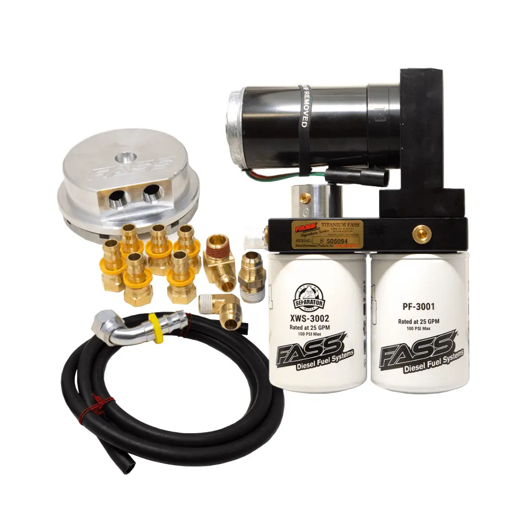 Fass | 1994-1998 Dodge Ram 5.9L Cummins 260Gph No Drop Titanium Fuel System 1