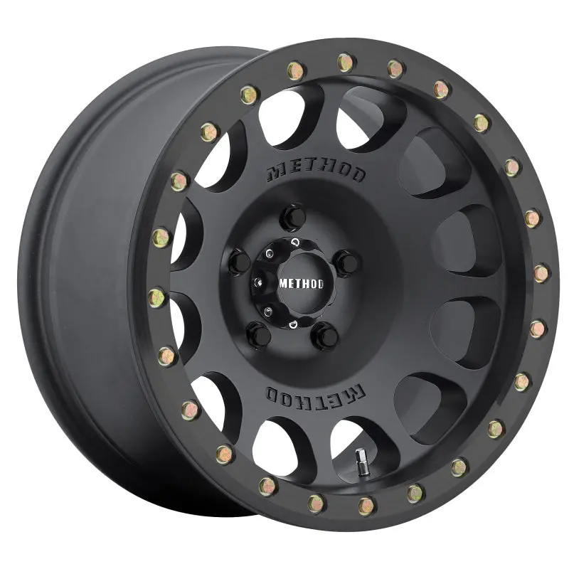 Method | Mr105 Beadlock 17X8.5 0Mm Offset 6X135 87Mm Cb Matte Black W/Bh-H24125 Wheel 1