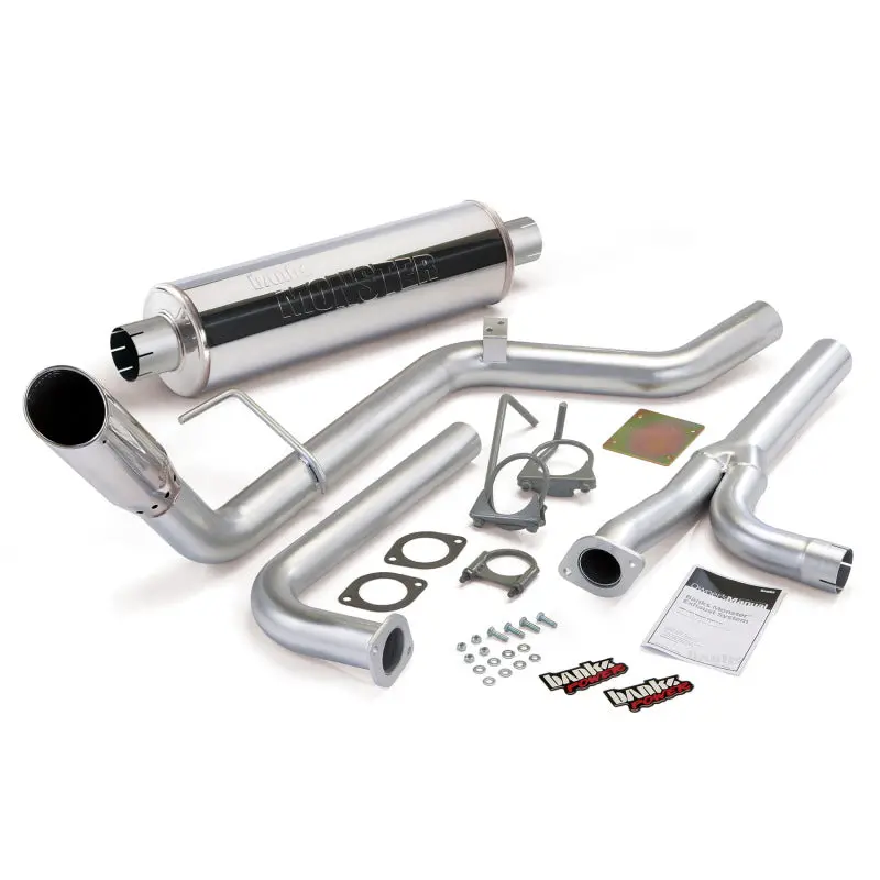 Banks Power | 2004-2014 Nissan 4.0L Frontier All Cab/Beds Monster Exh Sys - Ss Single Exh With Chrome Tip 1
