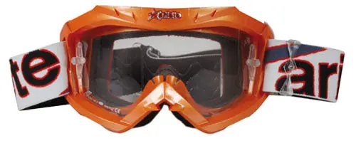 Ariete Palladium Adult Mx Goggles – Clear Lens – Orange Or Blue 1