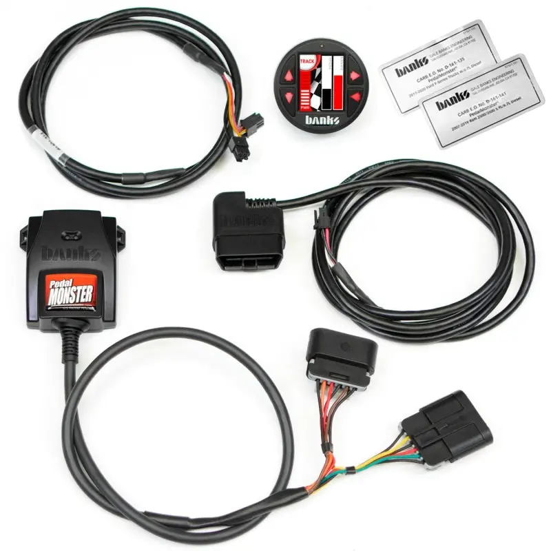 Banks Power | 2007.5-2019 Dodge Ram 2500 / 3500 6.7L Cummins / 2011-2020 Ford 6.7L Power Stroke Pedal Monster Kit With Idash Supergauge 1