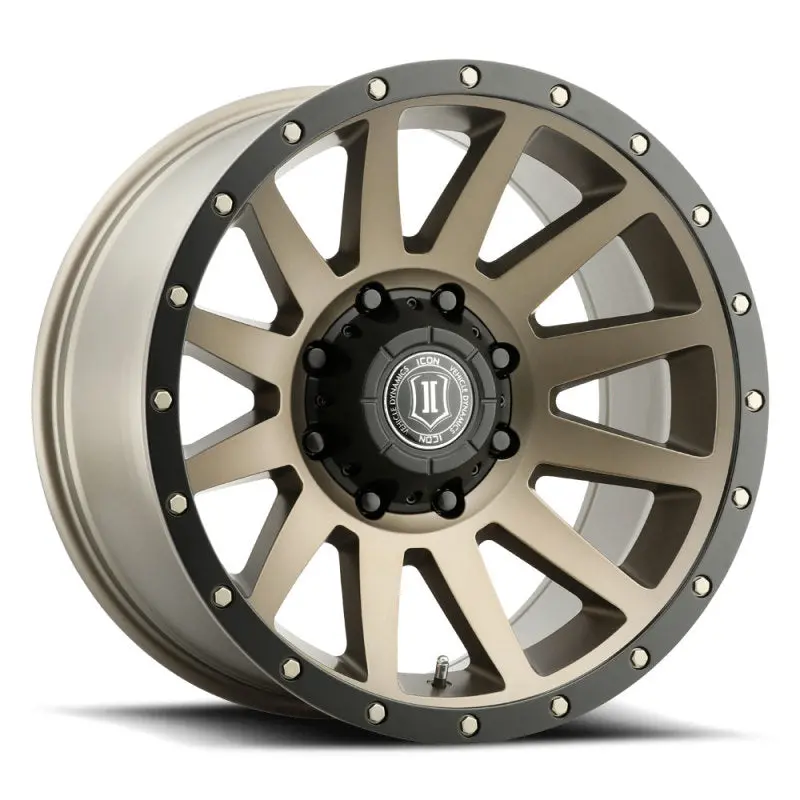 Icon Compression 20X10 8X170 -19Mm Offset 4.75In Bs 125Mm Bore Bronze Wheel 1