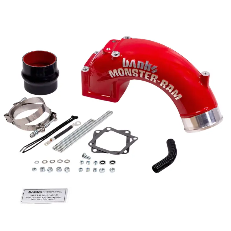 Banks Power | 2003-2007 Dodge Ram 5.9L Cummins With Stock Intercooler Monster-Ram Intake Manifold System - Red 1