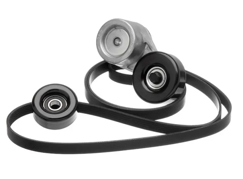 Gates Serpentine Belt Replacement Kit – For 2004–2007 Ford Super Duty Vans With 6.0L Diesel 1