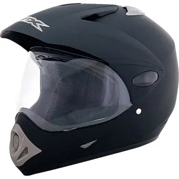 Afx Fx‑37X Dual Sport Helmet – Matte Black – Size Large  Off‑Road/Atv Dot Helmet 1