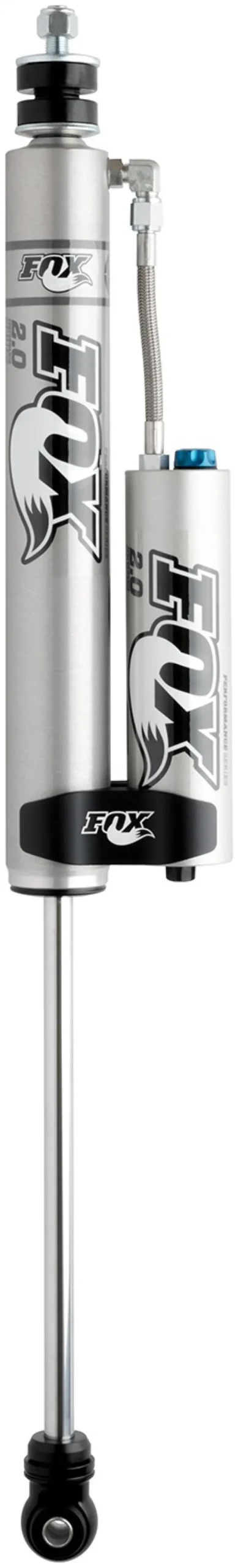 Fox | 2007-2018 Jeep Wrangler Jk 2.0 Factory Series Smooth Body Remote Reservoir Front Shock With Adjuster | 4-6 Inch Lift 1
