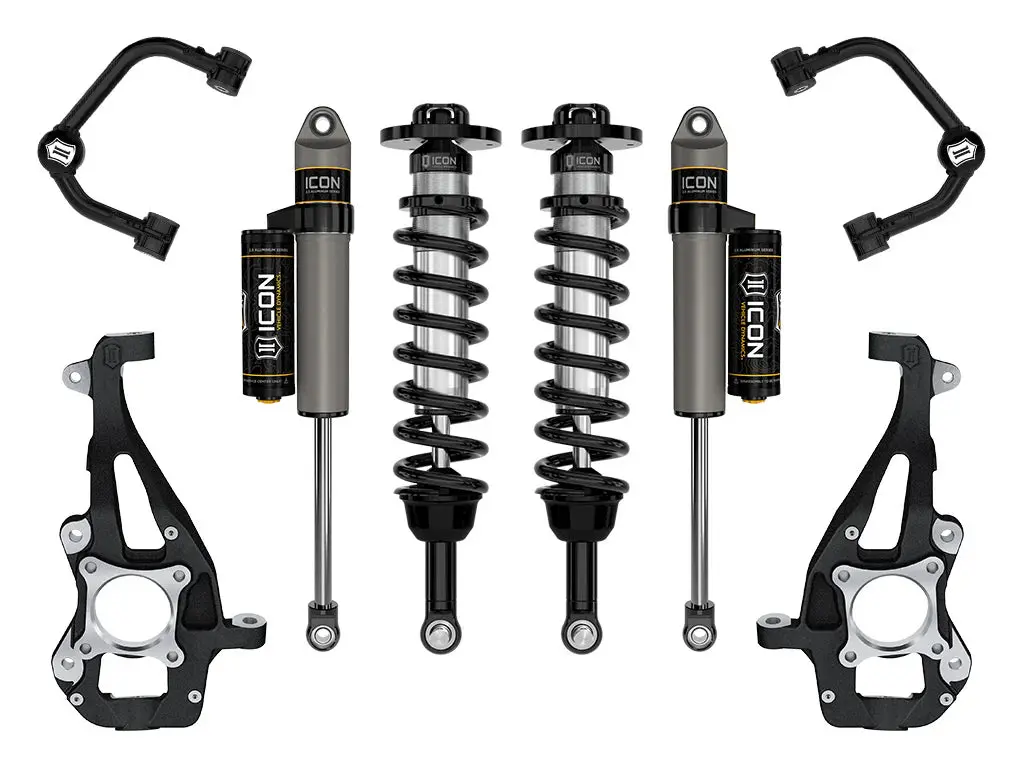 Icon | 2021-2024 Ford F150 4Wd 3.5-4.5 Inch Stage 2 Suspension System With Tubular Uca 1