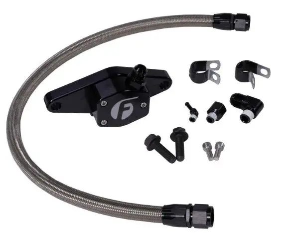 Fleece | 1994-1998 Dodge Ram 12V 5.9L Cummins Coolant Bypass Kit With Stainless Steel Braided Line 1