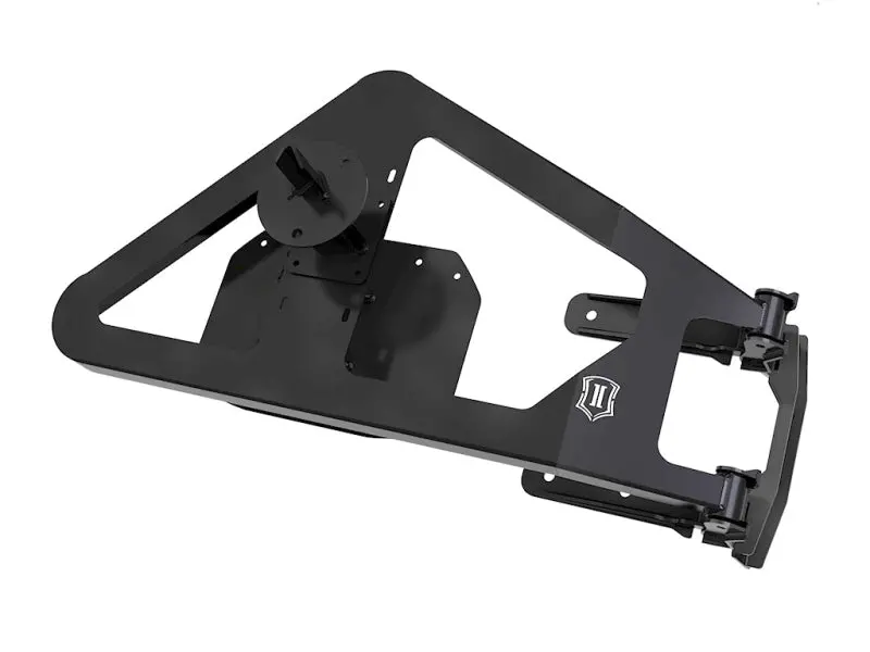 Icon 2018+ Jeep Wrangler Jl Body Mount Tire Carrier Kit 1