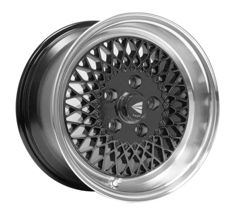 Enkei Classic Line 15X7 Black Alloy Wheel – 4X100 Bolt Pattern, 38Mm Offset 1