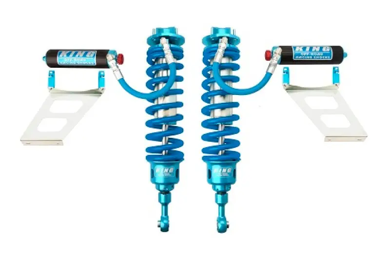 King Shocks | 2007-2021 Toyota Tundra Front Stage 3 Race Kit 3.0 Remote Reservoir Coilover With Adjuster - Pair 1