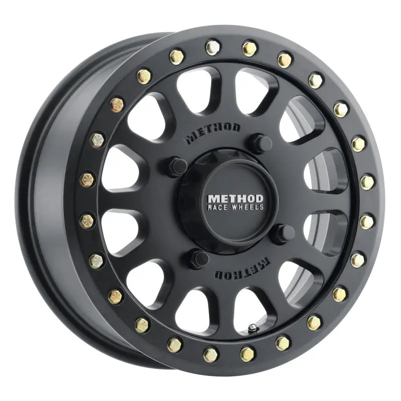 Method | Mr401 Utv Beadlock 15X6 5+1/+53Mm Offset 4X136 106Mm Cb Matte Black W/Bh-H24100 Wheel 1
