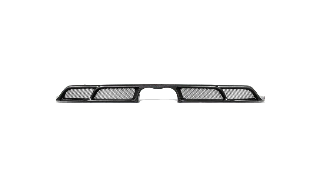 Akrapovič Matte Carbon Fiber Rear Diffuser For 2014–2020 Porsche 911 Gt3 (991 & 991.2) 1