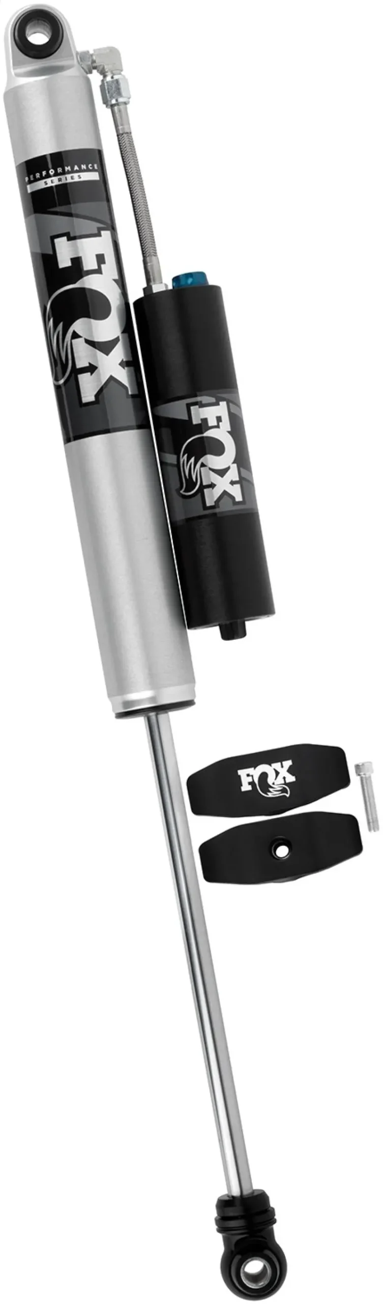 Fox | 2017+ Ford Super Duty 4Wd 2.0 Performance Series Smooth Body Reservoir Rear Shock With Adjuster | 0-1 Inch Lift 1