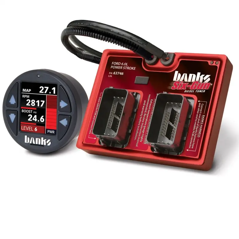 Banks Power | 2003-2007 Ford F-250/F-350/F-450 6.0L Six-Gun Diesel Tuner With Idash-1.8 *Discontinued* 1