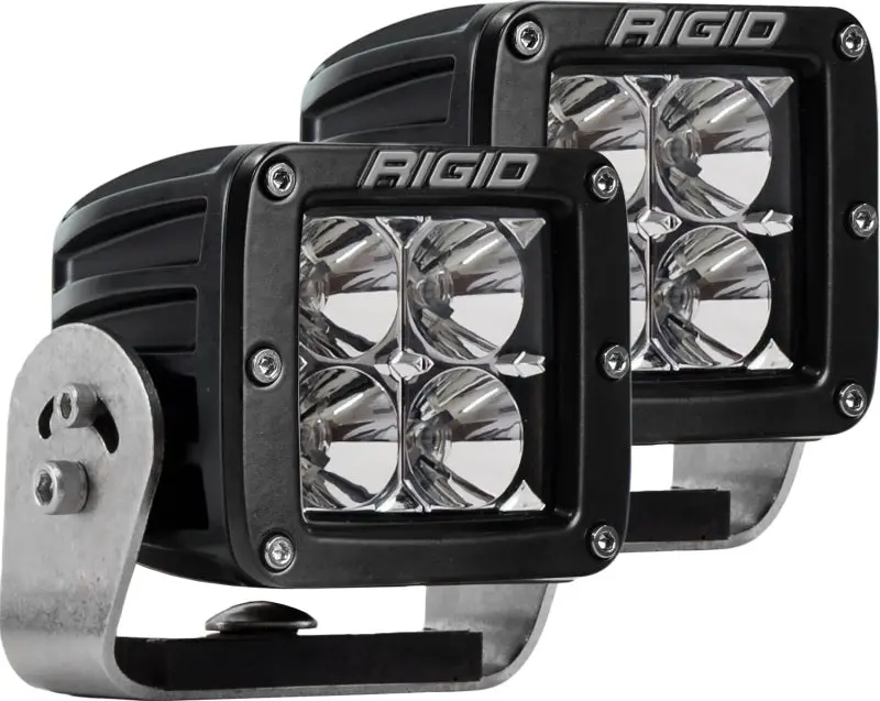 Rigid Industries | Dually Hd Black- Flood - Set Of 2 2
