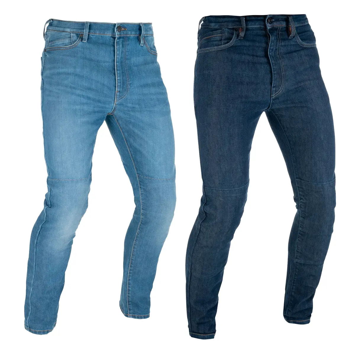 Oxford Dm22910-Denim Jeans Biker Male/Male Slim Cut Indigo Blue Or Worn Size 30 To 40 Motorcycle (Waist Measurements) 1