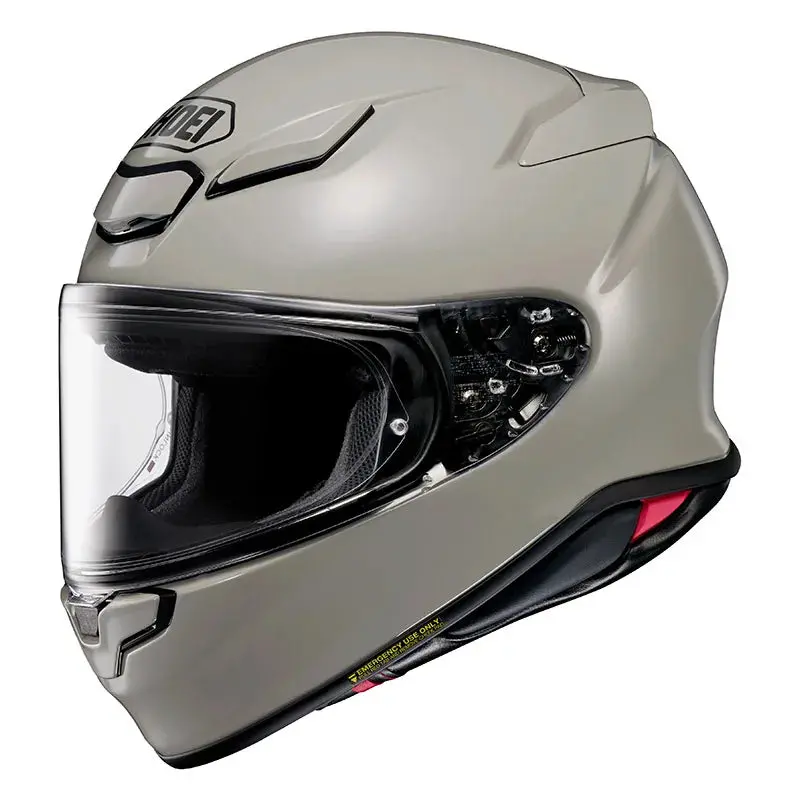 Shoei Nxr 2 Chalk Grey Motorcycle Helmet 1