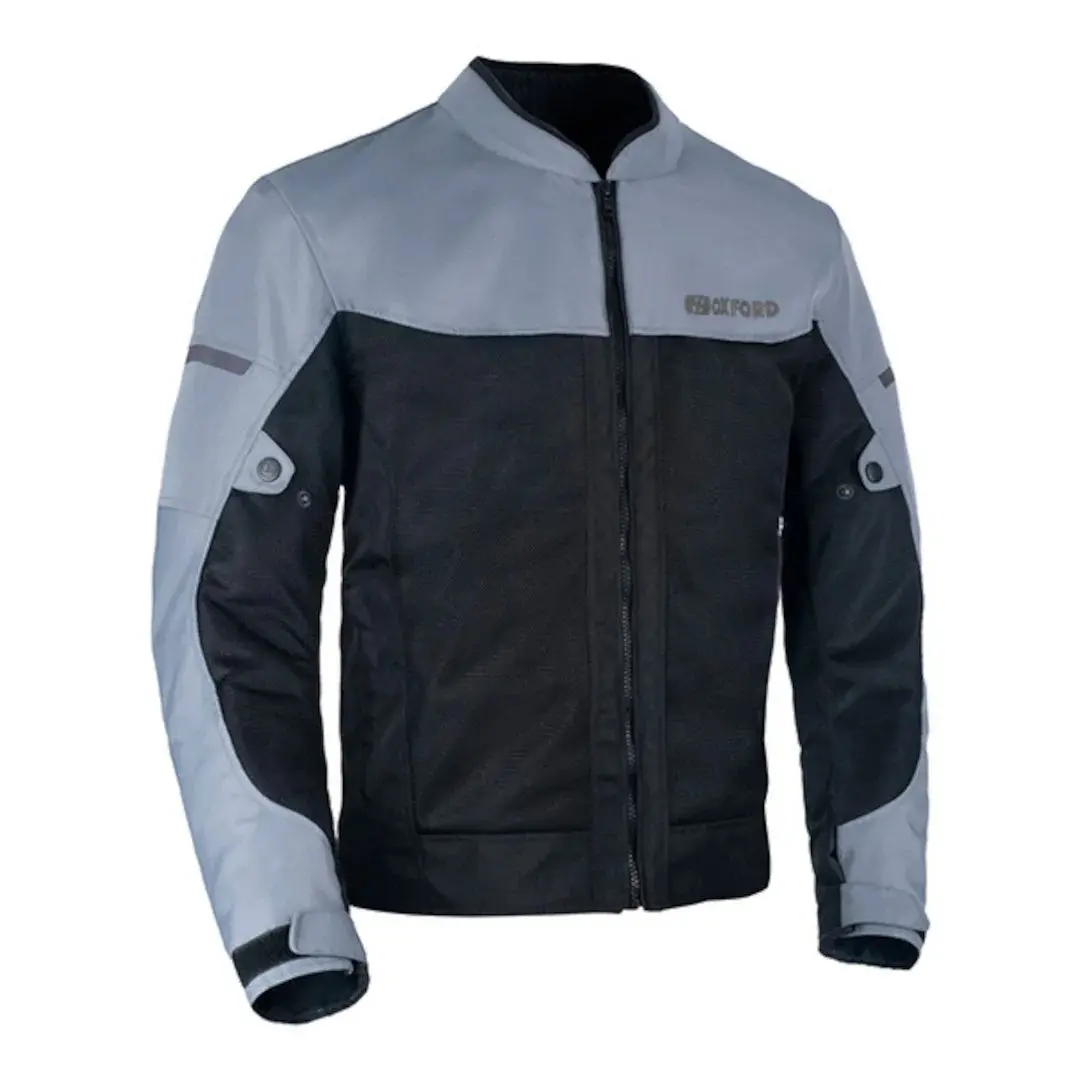 Sm22410 Summer Spartan Air Men's Motorcycle Jacket Black/Grey Sized S To 3Xl Ventilated Motorcycle 1
