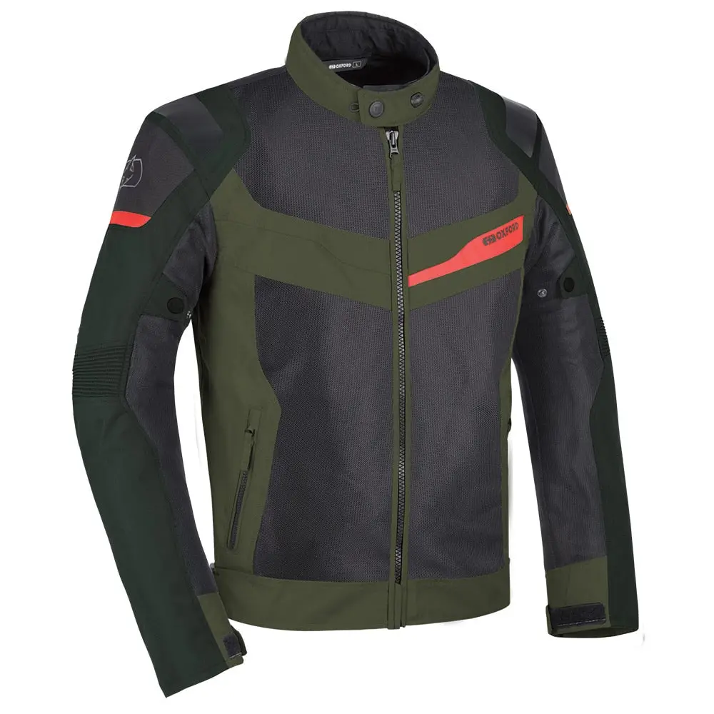 Oxford Tm21120 Dakar Men Summer Biker Jacket With Removable Lining And Waterproof Sizes 3Xl Camouflage Gray/Silver/Blue Or Green 2
