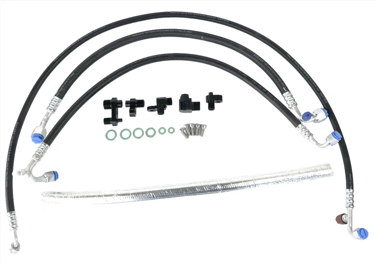 Fleece | 2013-2018 Dodge Ram 6.7L Cummins 2Nd Gen Swap Kit A/C Line Reroute Kit 1
