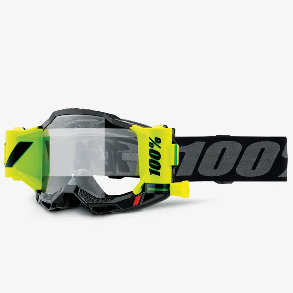 100% Accuri Forecast Goggles - Black  (Clear Lens) 1