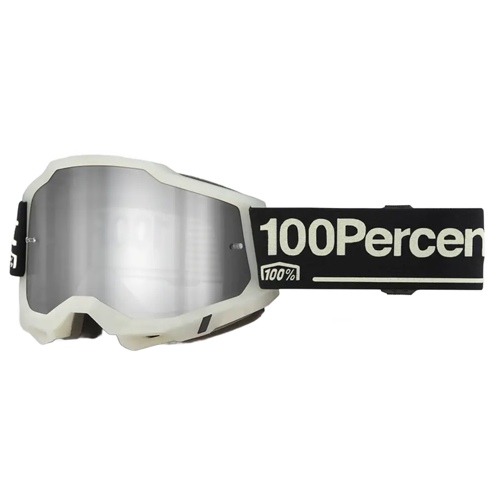 100% Accuri 2 Goggle - Glow (Mirror Silver Lens) 1