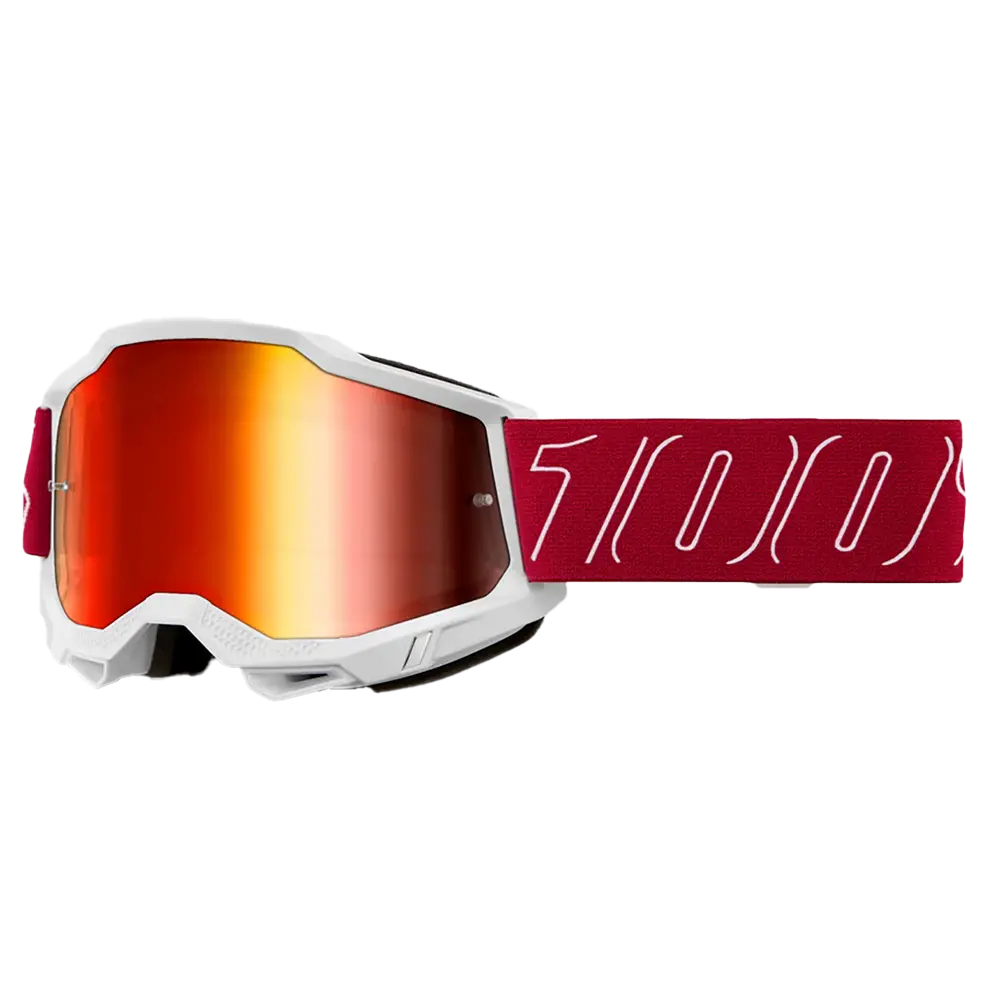 100% Accuri 2 Goggle - Redline (Mirror Red Lens) 1