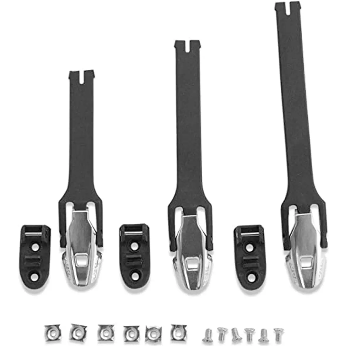 Acerbis Buckles And Straps Set - X-Pro V/Shark (Black) 1
