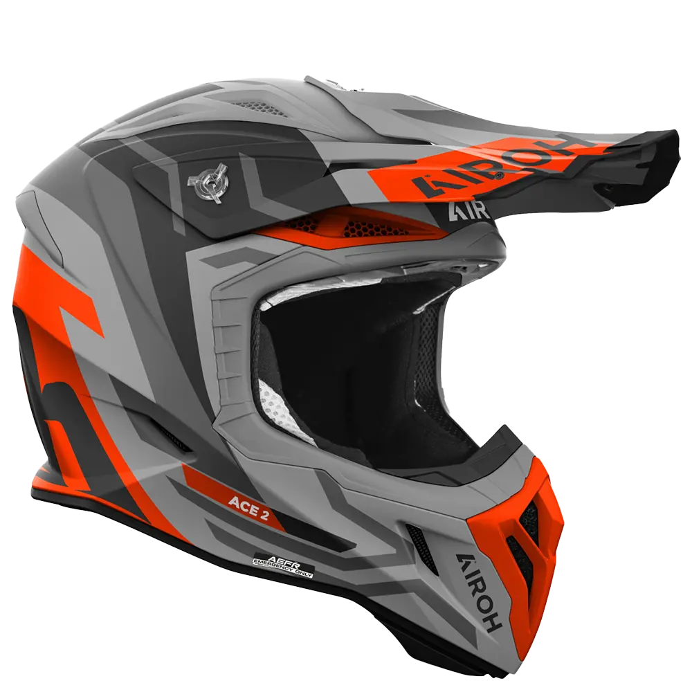 Airoh Aviator Ace 2 Helmet (Ground Orange Matte) 1