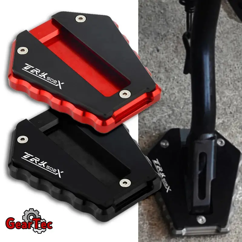 For Benelli Trk 502X Trk 502 X Trk502x 2017-2022 2021 2019 2020  Motorcycle Accessories Kickstand Side Stand Enlarger Pad Plate 1