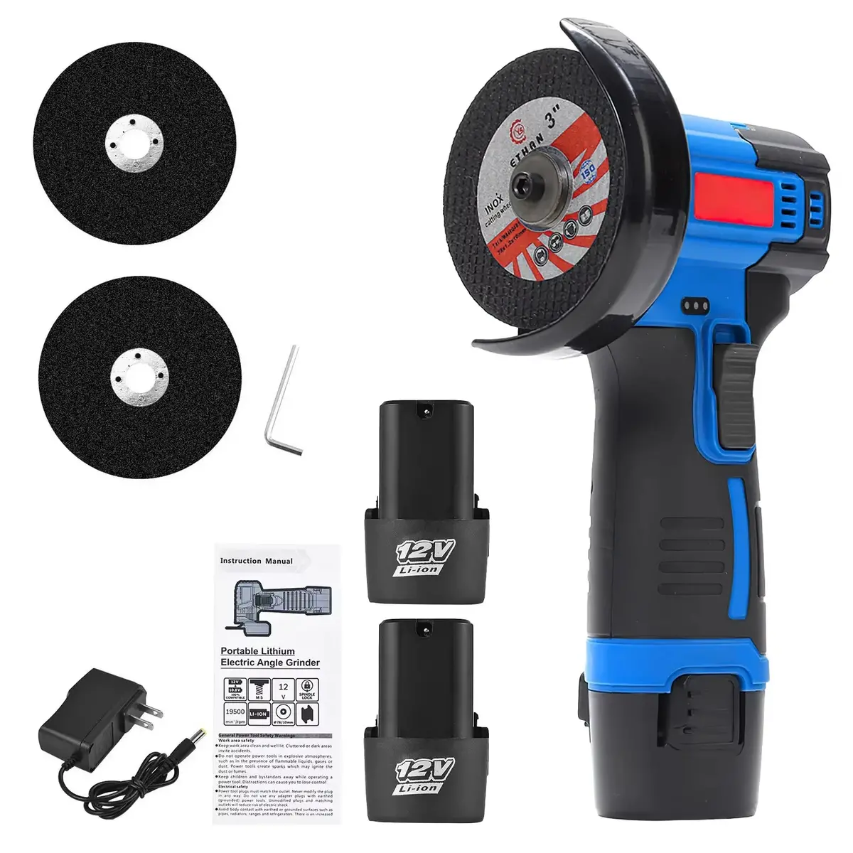 Mini Angle Grinder Mini Household Rechargeable Cutting Machine Polishing Machine Electric Hand Grinder Polishing Machine 1