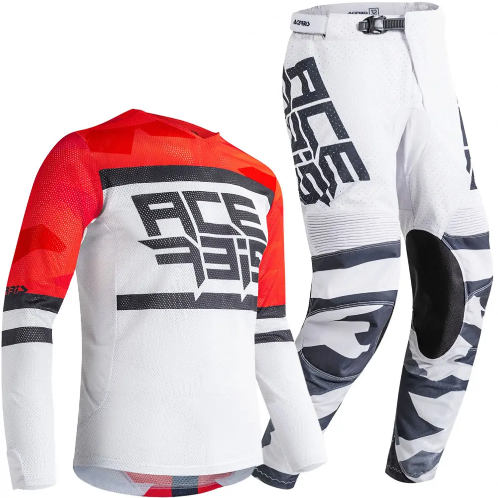 Acerbis Helios Gear Combo (Red/White) 1