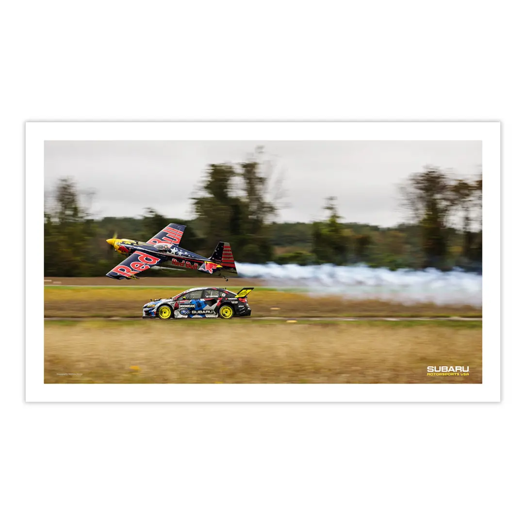 2021 Subaru Motorsports Usa Gymkhana Poster - Action 1