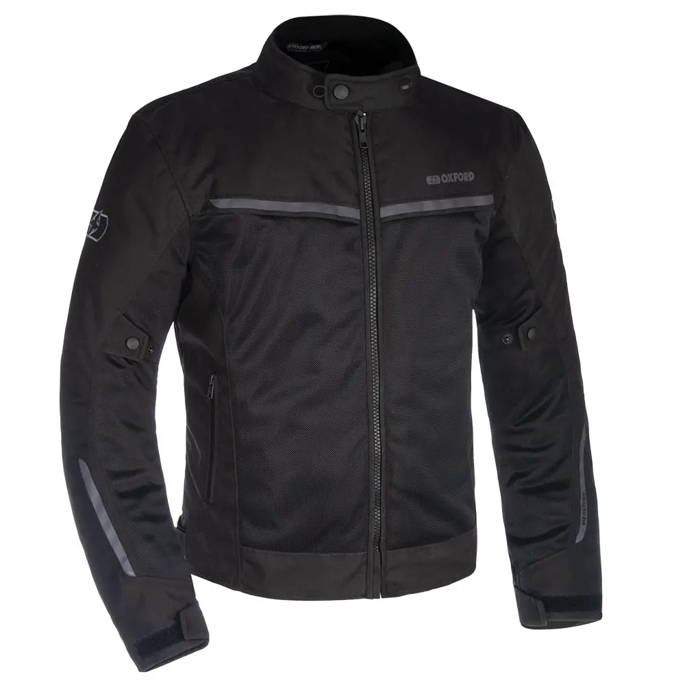 Oxford Tm2043 Men/Men Summer Ventilated Ailzona 1.0 Ms Air Jacket Black Arctic White Blue Size S To 3Xl Biker 1