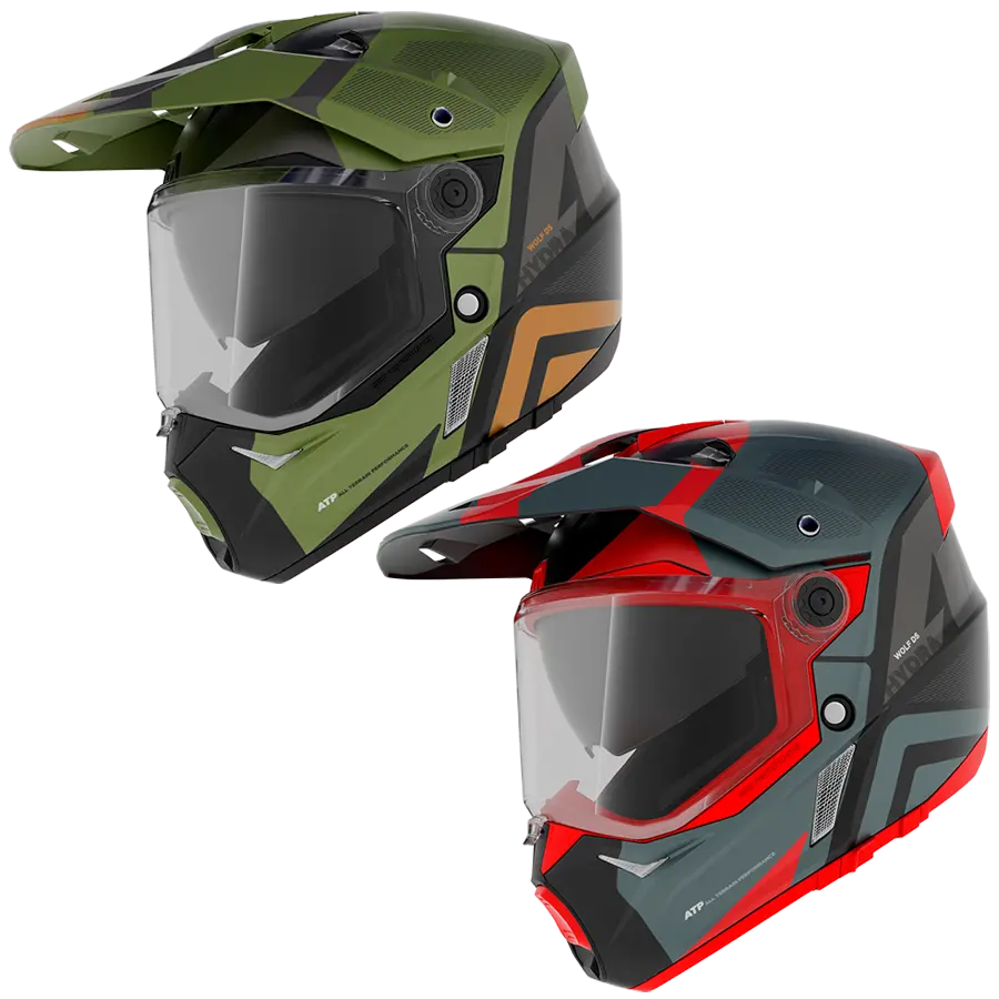 Axxis 42597711 Helmet Biker Off-Road Unisex Model Wolf Ds Hydra Size S A Xl Motocross Trial Motorcycle 1