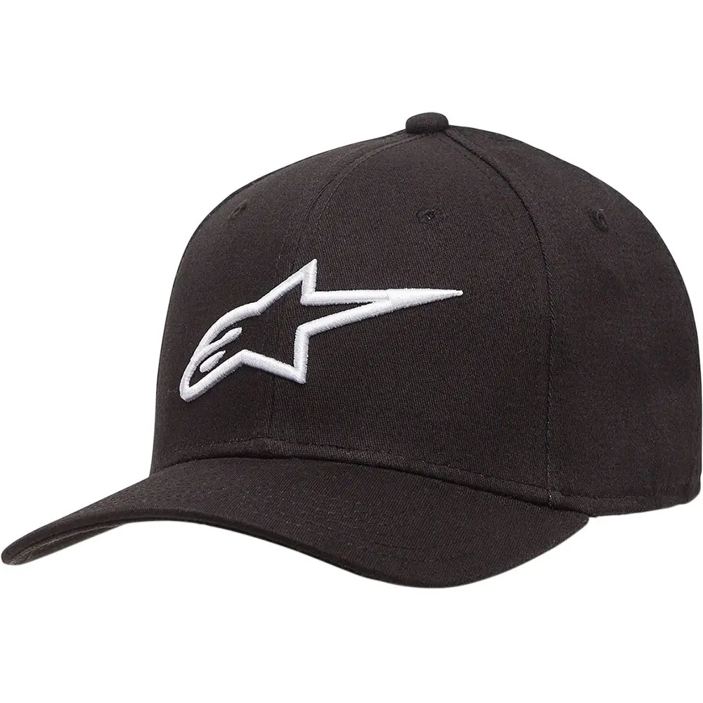 Alpinestars Ageless Curve Cap (Black/White) 1