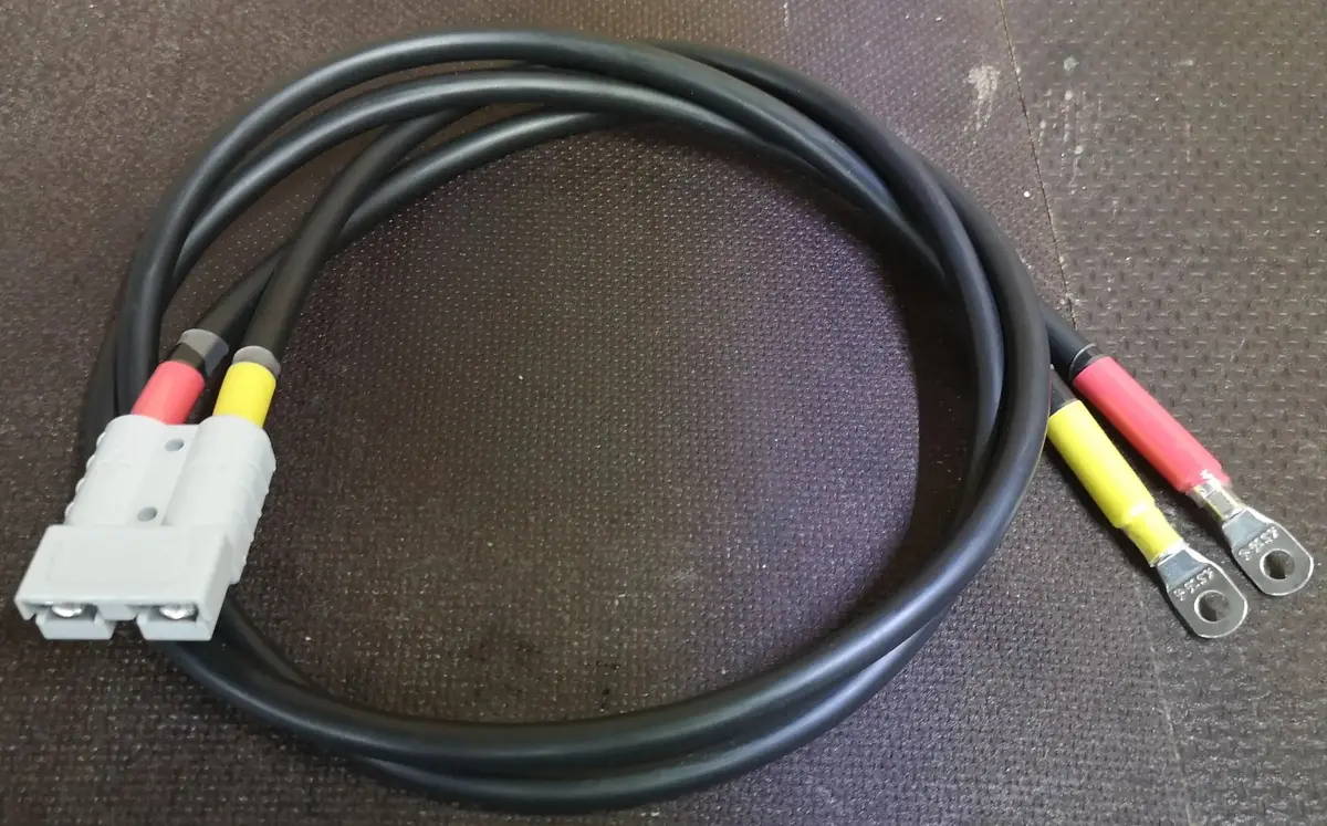 50 Amp Anderson Connector To Battery Connector Cable 1