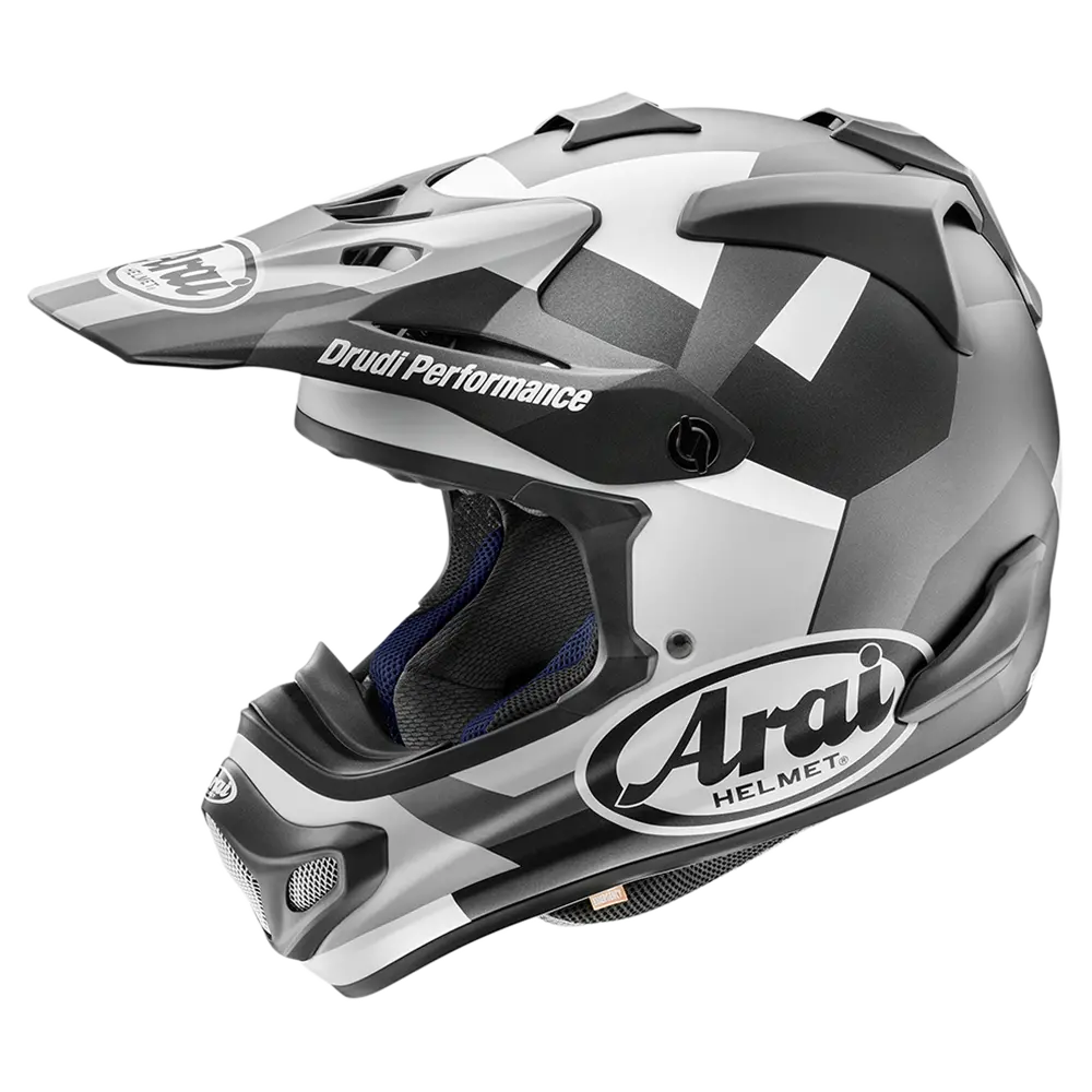Arai Mx-V Evo Block Offroad Helmet (Black) 1