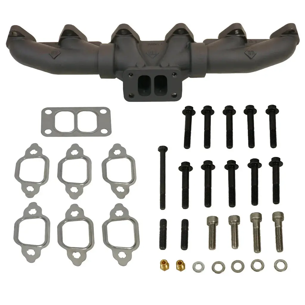 Bd Diesel | 1988-1998 Dodge 5.9L 12-Valve Cummins Stock T3 Exhaust Manifold Kit 1