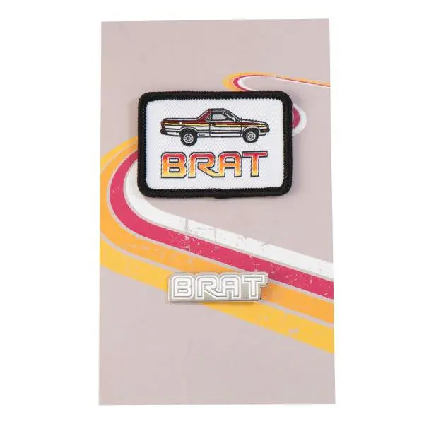 Brat | Pin & Patch Set 1