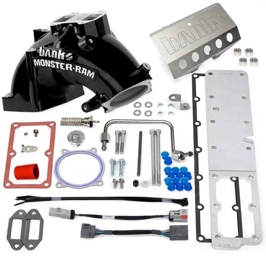 Banks Power | 2019-2024 Dodge Ram 6.7L Cummins Gen-2 Monster-Ram Intake Manifold System With Heater - Black 1