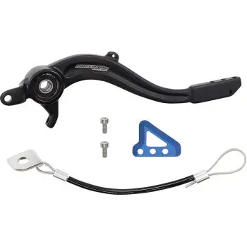 Moose Racing Hammerhead Blue Brake Pedal For Sherco Se‑R/Sef Factory – Cnc Adjustable – Usa Made 1