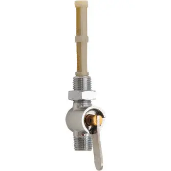 Retro British‑Style Fuel Petcock With Tube & Filter – Fits Triumph / Norton / Bsa – Replaces 82‑2800 – 1/4" Npt 1