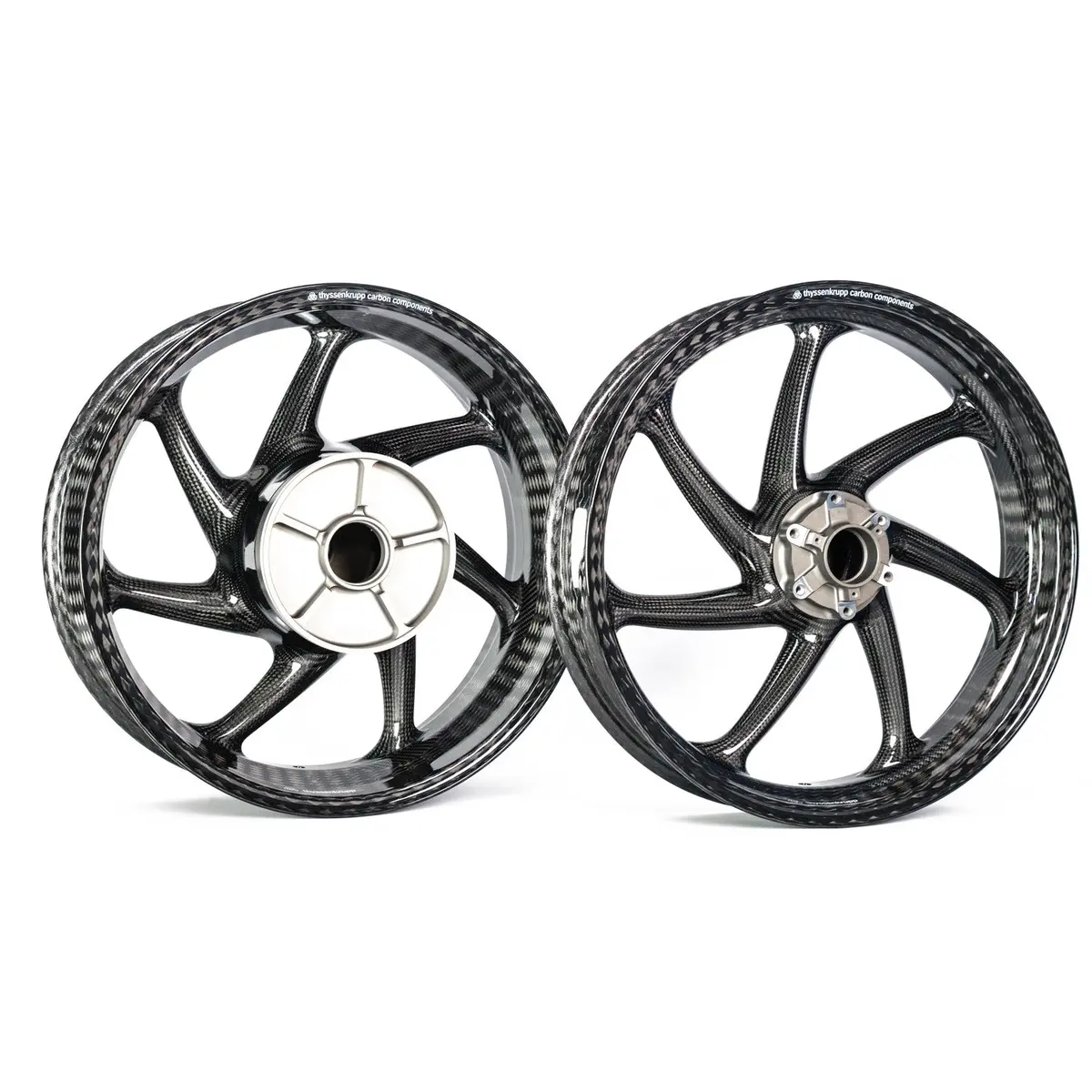 Thyssenkrupp Style 1 Braided Carbon Fiber Wheels For Bmw S1000Rr (2020+), S1000Xr (2020+), And S1000R (2021+) 1