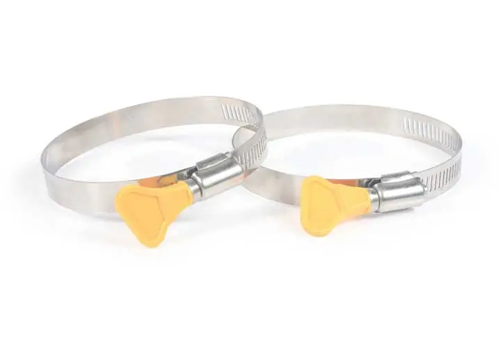 Camco Rv Sewer Hose 3" Twist-It Clamps - Pack Of 2 - 39553 1