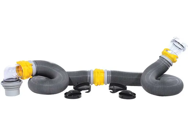 Camco Super Kit Rv Sewer Hose Kit - 20', Gray - 39659 1