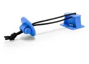 Camco Rv Adjustable Fridge Door Block, Blue - 44105 1